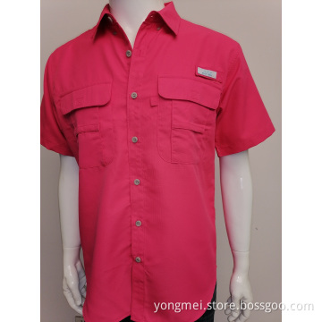 Mens solid fisherman as shirt
